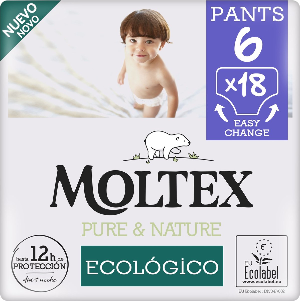 Moltex Pure & Nature Luierbroekjes maat 6