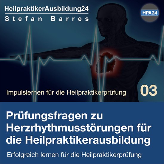 Prüfungsfragen zu Herzrhythmusstörungen für die Heilprakt ... - cover