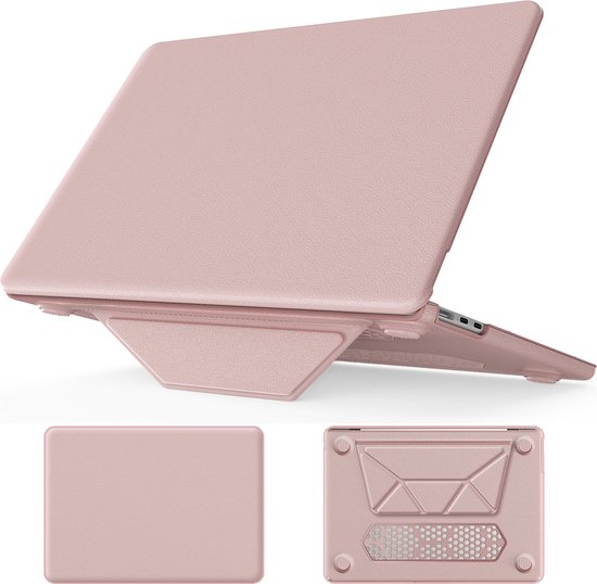 Housse en cuir vegan Turtle Shift MacBook Air 13 (2020 et 2018) - A2337 / A2179 / A1932 - Rose