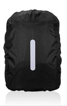 *** Waterdichte Rugzak Hoes - Reflecterende Regenhoes - 20 Liter - Zwart - Maat S van Heble® ***