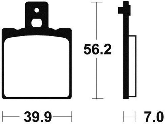 tecnium remblokje voor motorfiets bimota 1198 db5 r re 2007 tot 2012 ar nieuw