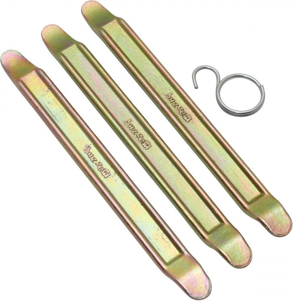 set van 3 buzzetti 200mm professionele bandenlichters voor motoren scooters quad bikes