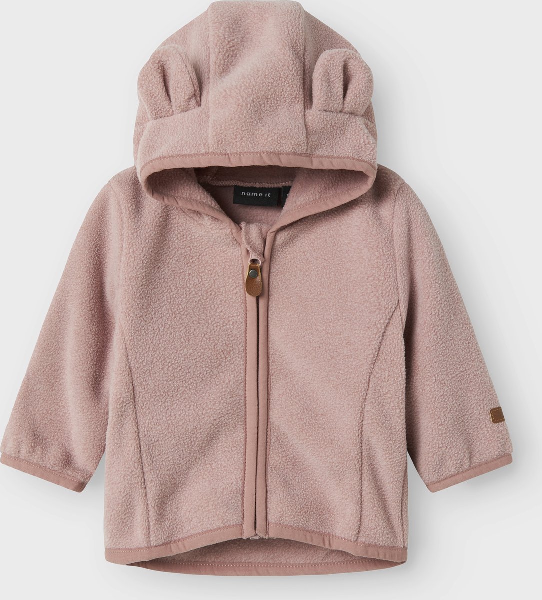 NAME IT - NBNMEEKO FLEECE JACKET MELANGE NOOS Unisex Jas