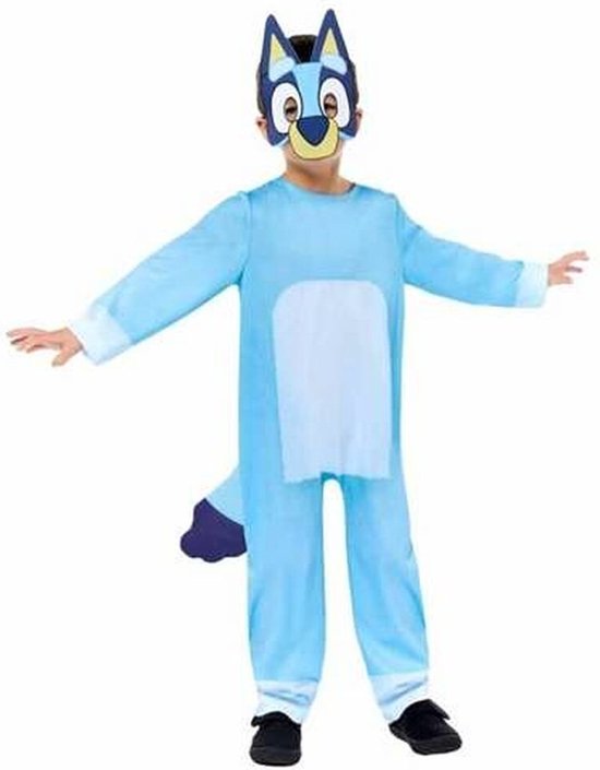 Kostuums voor Kinderen Bluey 3 Onderdelen - 3-4 Jaar