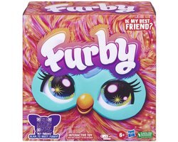 Furby Coral Plush Interactive Toy With Light & Sound