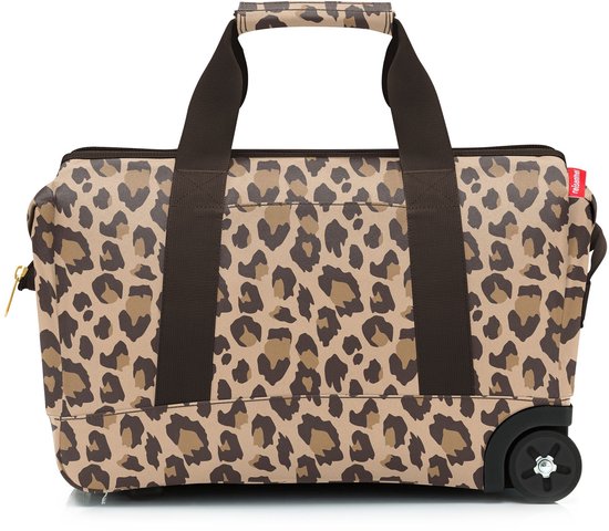 Reisenthel Allrounder Trolley Reistas Op 2 Wielen - 30L - Frame Leo Macchiato Bruin