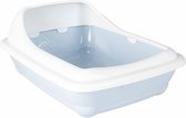 Bol.com Kattentoilet Birba met rand azzurro L aanbieding