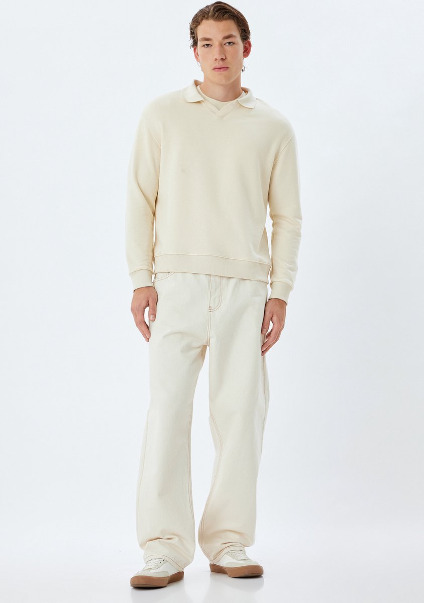Polokraag Bci-katoen Sweatshirt