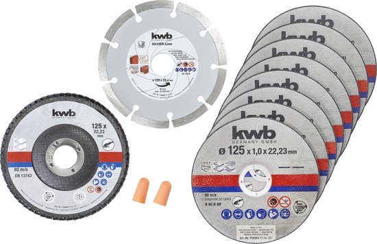 KWB Trennscheiben dünn 115 x 1 mm / 10 Stk. kaufen bei