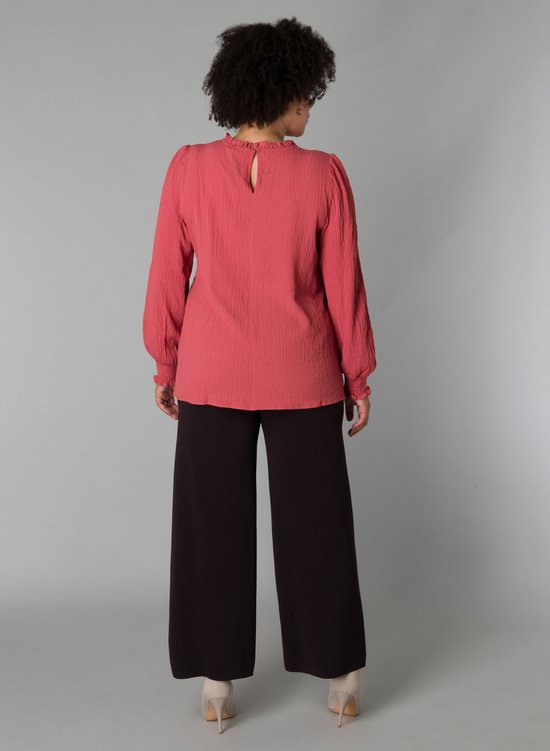 YESTA Sabine Tops - Brick Red - maat 1(48)