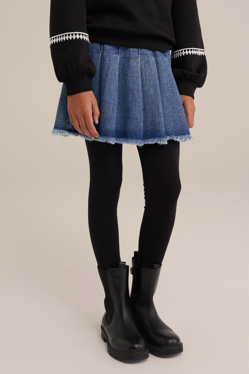 WE Fashion Meisjes legging met stretch