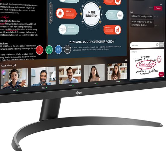 LG 29WP500 Ultrawide Monitor - 29 inch Full HD IPS scherm