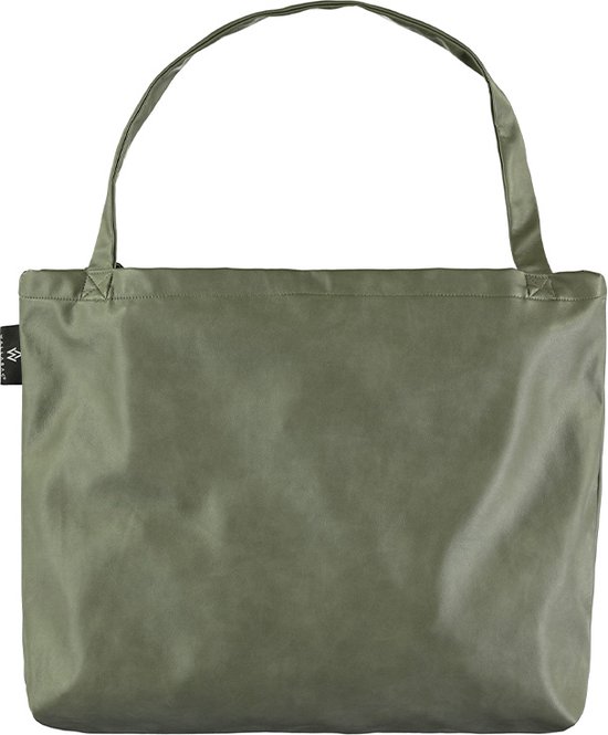 Wallabag Vintage Leather Green van WALLABAG — afbeelding 2