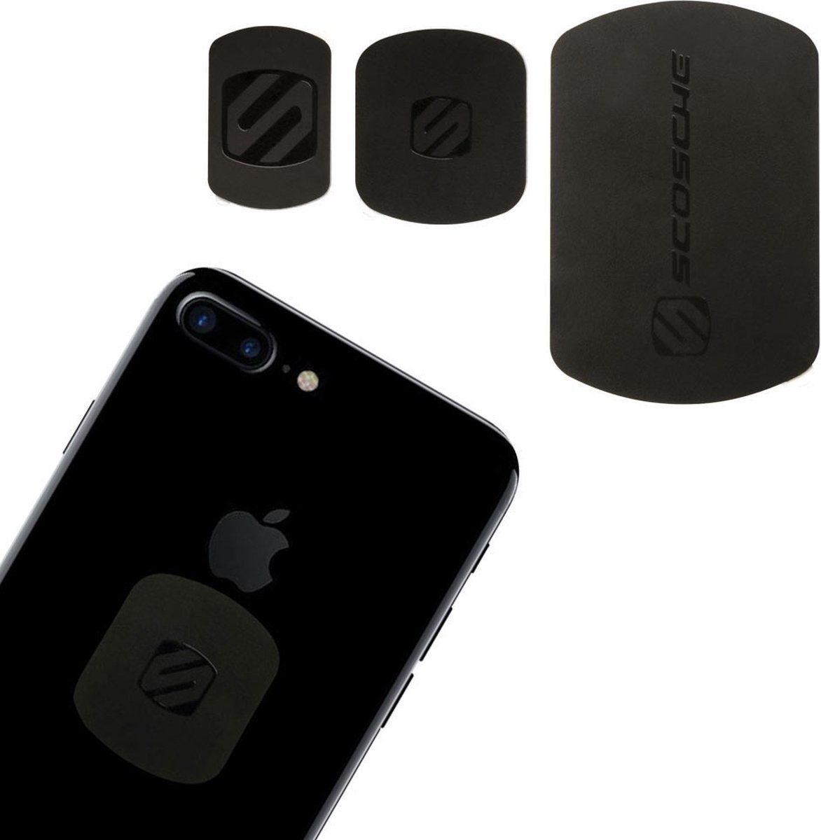 Scosche MagicMount Replacment Plate Kit - Blk