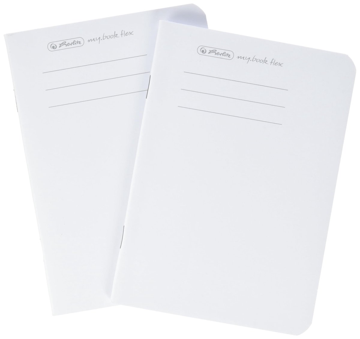 Herlitz 50033812 schrijfblok & schrift A6 80 vel Wit