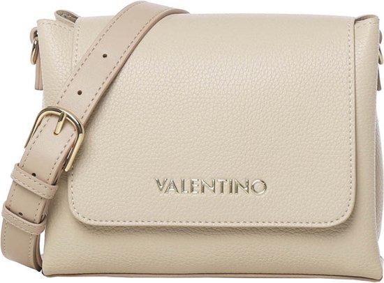 VALENTINO Sac à épaule bandoulière Alexia Satchel Ecru Beige