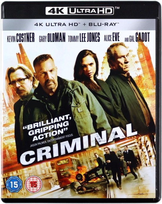 Criminal [Blu-Ray 4K]+[Blu-Ray]