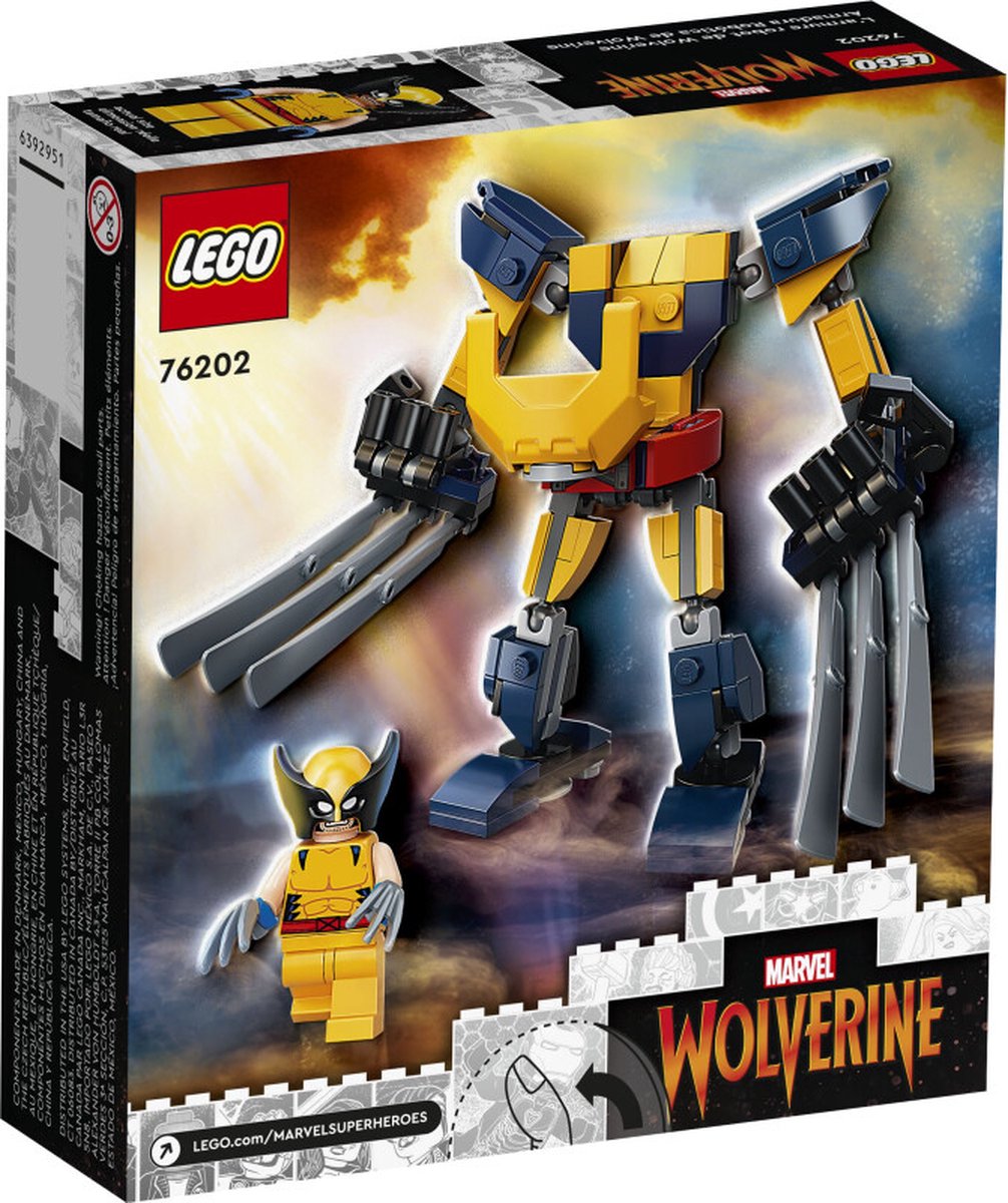 LEGO Marvel Wolverine Mechapantser - 76202 — afbeelding 7