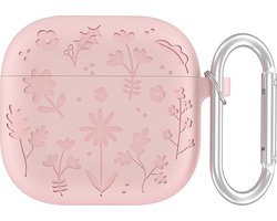 YONO Hoesje geschikt voor Airpods 4 - Case - Special Siliconen - Roze