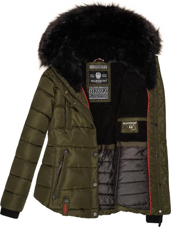 Marikoo Damen Veste matelassée Lotusblüte