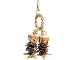 Back Zoo Nature Forest Ring - Vogelspeelgoed - 16x5x20 cm Natural