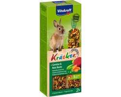 Vitakraft Konijn Kracker Groente - Biet 2 stuks