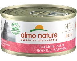 Almo Nature HFC Kattenvoer Nat in Gelei Zalm 70 gr