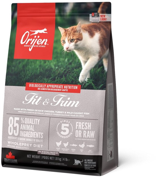 Orijen Kattenvoer Whole Prey Fit & Trim - 1,8 kg