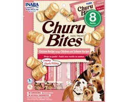 Ciao Hondensnack Churu Rolls Kip - Zalm 76 gr