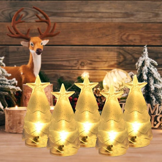 Kerstboompje usb met kleurrijke verlichting