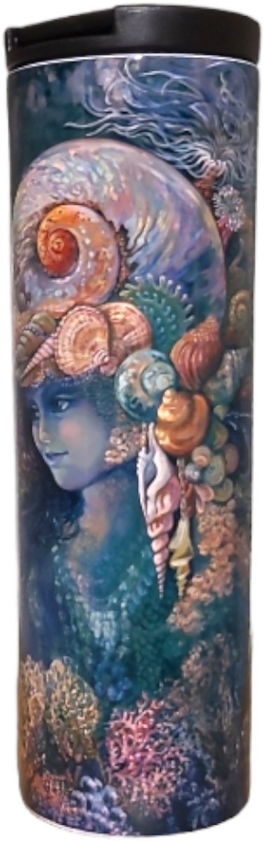 Josephine Wall Fantasy Art - Shell Child - Thermobeker 500 ml