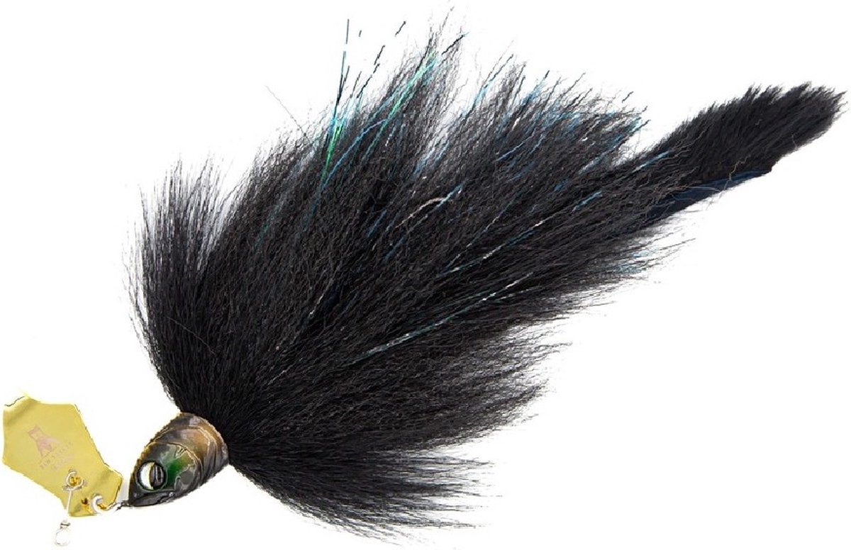 BIM Tackle Chacha Bait Bladed Jig 20cm Black Is Magic28g | Chatterbait