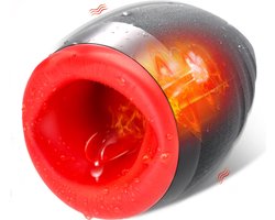 Eikel Masturbator - Verwarmd - Vibrerend - Waterdicht - Oplaadbaar - Penis vibrator