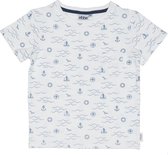 Ebbe - jongens T-shirt - waves - Maat 116