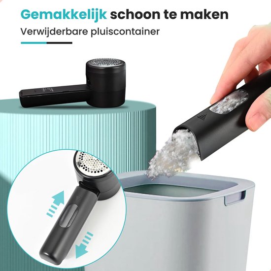 Crvfted Pluizenverwijderaar Oplaadbaar Voor Kleding And Meubilair 
