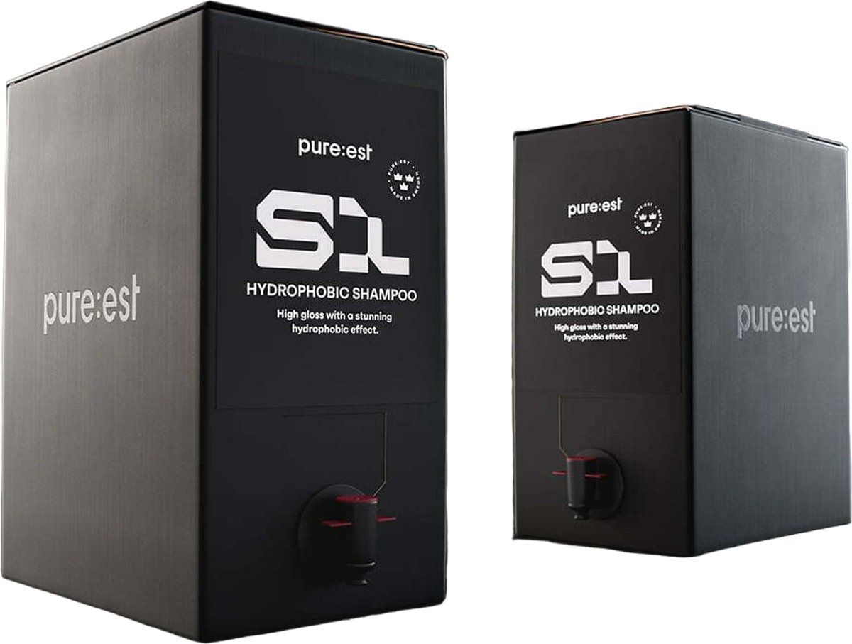 PURE:EST - S1 - Hydrophobe Sio² Shampoo - 5L