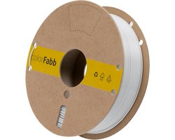 colorFabb Petg Economy Lichtgrijs 3D-printerfilament - 1,75 mm - 2200 g - Uitstekende waarde per kilo - Grote spoelopties - Verkrijgbaar in veel kleuren