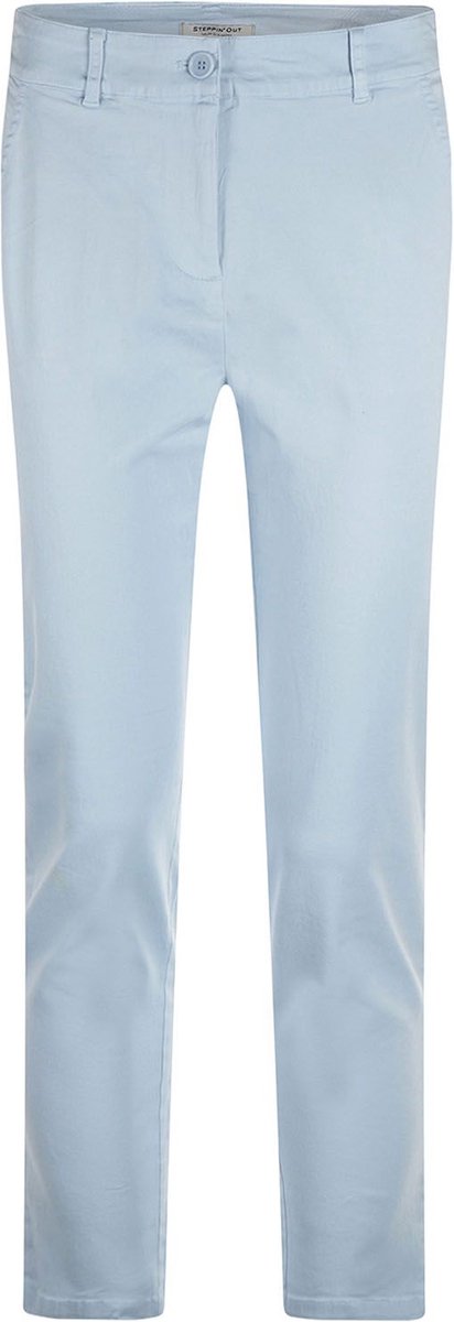 Steppin' Out Chino broek Classic Lichtblauw - Maat 36 - Heren - Mannen broeken