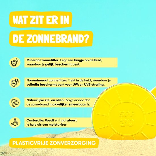 ShampooBars - Zonnebrand SPF 30 - 50g van Merkloos — afbeelding 4