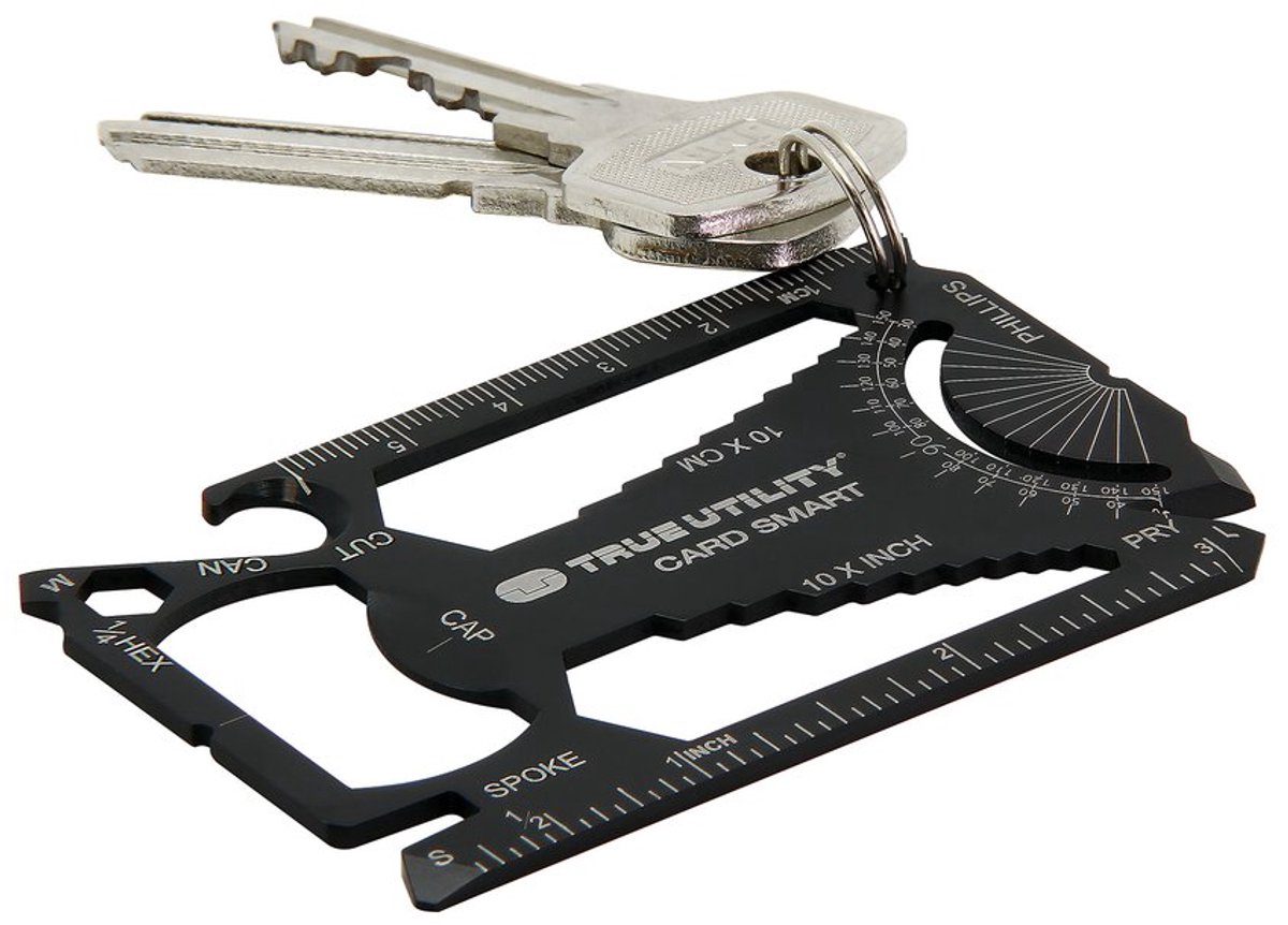 True Utility CardSmart Multitool Clam