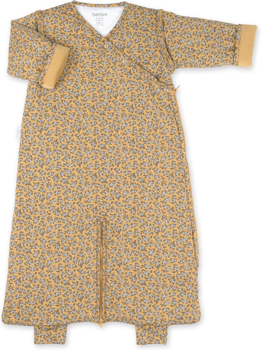BEMINI Babyslaapzak - MAGIC BAG 4-12m - TOG 3 - Warm cocon - Heidi Oker