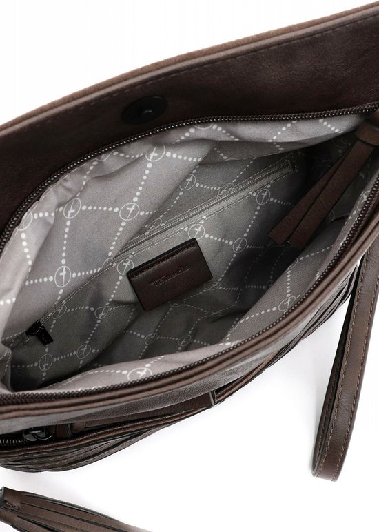 Tamaris Sac à épaule bandoulière Sac de soirée Barbara Crossover Bag Brown Brun