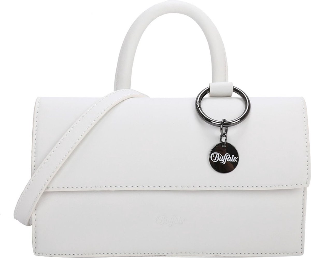 BUFFALO Handtas Schoudertas Muse Clap01 Crossbody Bag White Wit