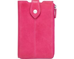 Maître Leren Schoudertas Telefoontasje Lemberg Margarete Phonecase Pink Roze