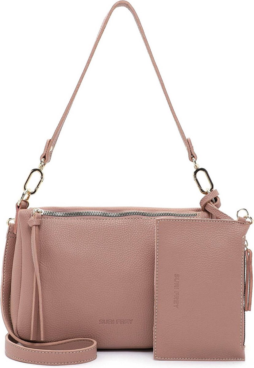 SURI FREY Schoudertas Orry Crossover Bag Oldrose Oud roze