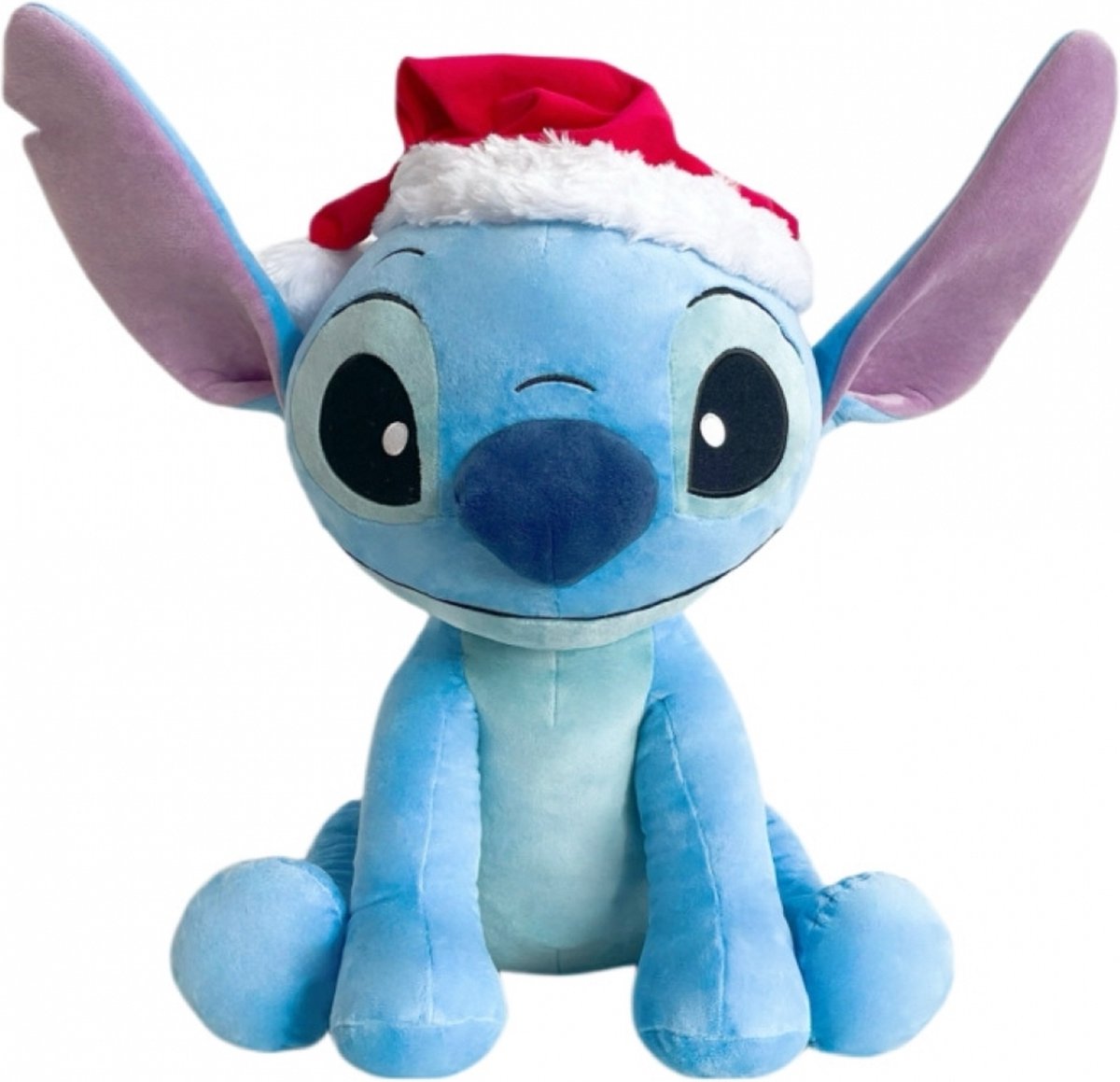 Simba Toys plush Disney Stitch - Lilo & Stitch knuffel met Santa Hat - 50cm