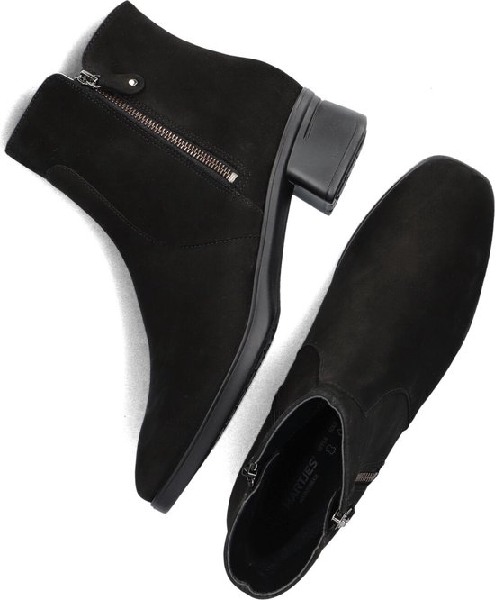 Hartjes,172.1902/20 01.00, Bottines zippées Zwart