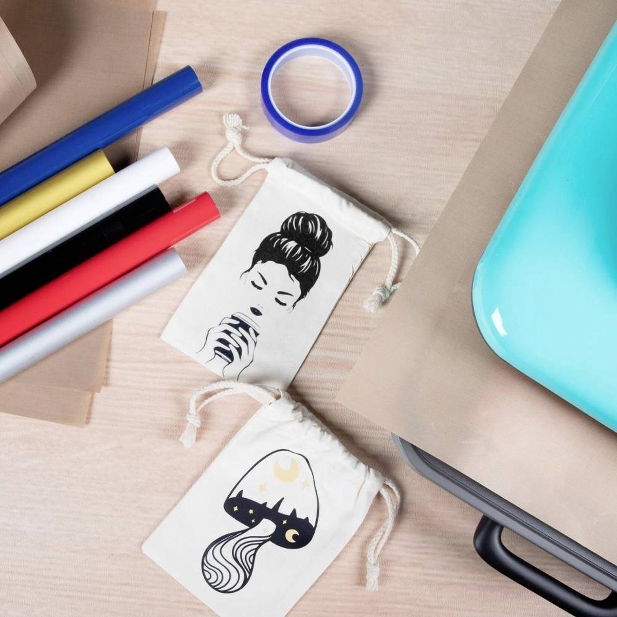 Loklik Starter Pack for Auto Heat Press Ontwerpset