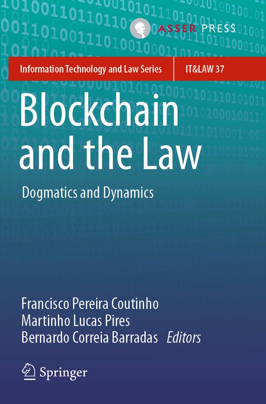 Information Technology and Law Series37- Blockchain and the  ... - cover