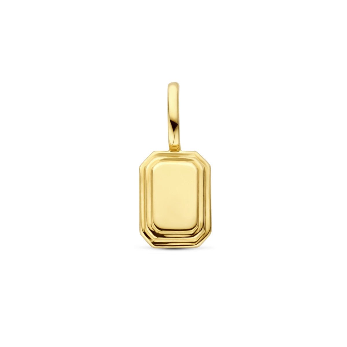 14K geelgoud graveerhanger 8 mm 4032961